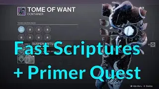 FAST Tome Scriptures + Primer Quest & Ritual Rewards