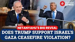 Netanyahu Says Trump Backed Gaza Strikes Despite Ceasefire | Trump Netanyahu Meeting