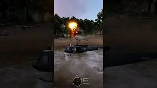 4 HELIS CRASH in SECONDS! #pilot #armapilot #milsim #vietnam #armareforger