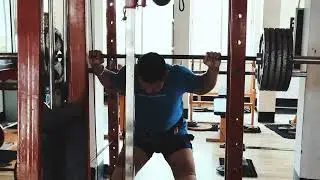 My friend Leg workout at Raw Grit and Barbell Gym