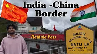 Exploring Nathula Pass| Baba Mandir | Tsomgo Lake|  India China Border | Sikkim Travel Vlog 