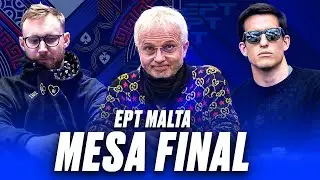 EPT Malta &spades;️ MESA FINAL -  MAIN EVENT 5.300&euro; -  👀Cartas Vistas  &spades;️ PokerStars en espa&ntilde;ol