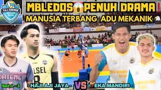 MBLEDOS‼️Penuh Drama 😱 Sekti Wibowo VS Yuriko Eka Mandiri (set 1 - 3) #volleyball #volitarkam #voli 