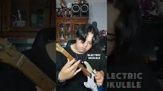 Electric Ukulele vs Acoustic Ukulele🔥 #flightukulele #shorts