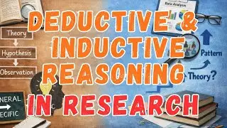 Deductive & Inductive Reasoning | Research Methodology | Hindi