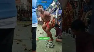 New Adi Hanu Coconut Broken In Thigh // Sunatha Jatra Highlight 2025 //#shortsviral