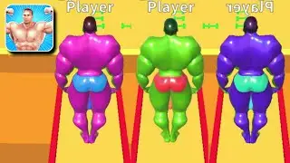 Muscle Race 3D Pro Max Level - All Levels Gameplay (iOS & Android) Walkthrough Part 12