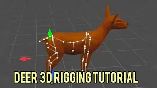 Deer rigging tutorial on mobile (prisma3d)