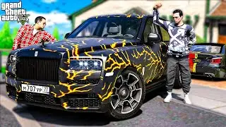 РЕАКЦИЯ РИКА НА ЕГО НОВЫЙ РОЛС РОЙС! ЭТО ШОК! - РЕАЛЬНАЯ ЖИЗНЬ АВТОМЕХАНИКА В ГТА 5 ОНЛАЙН