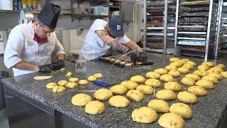 Italian pastry shops start baking for Easter, AP Explains
