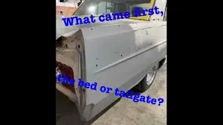 What came first, the bed or tailgate?