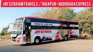 Jay Sitaram Travels | Tarapur-Vadodara Express | Night Ride 🛣️
