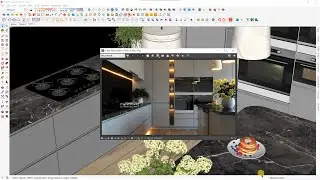 Interior Rendering Settings in Sketchup 2019 & Vray Next Tutorial #27 | Full Lighting & Render Setup