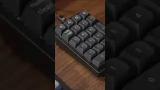 Keychron Q0 QMK Custom #numberpad #keychronq0 #mechanicalkeyboard #computerkeyboard  #office