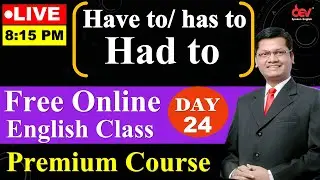 Day  24 | live spoken English class
