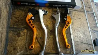 Instalação dos manetes Spencer na fazer 250.
leia a descrição.