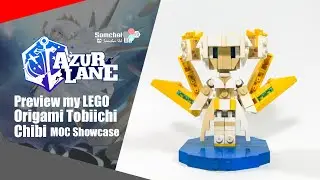 Предварительный просмотр моей оригами Tobiichi Chibi LEGO Azur Lane x Date A Live V | Somchai Ud
