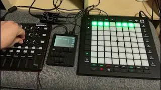 Connecting together Dirtywave M8 + Akai Midimix + Lauchpad Pro + Knot
