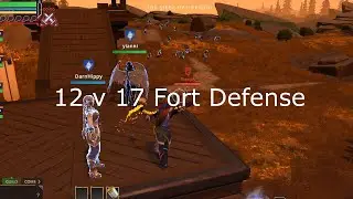 Crowfall Fort Defense Dregs PVP Gameplay