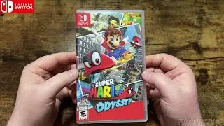 Super Mario Odyssey Nintendo Switch Unboxing