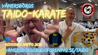 Rocksuko happo 2025 #taido #karate #swedencamp