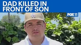 California dad stabbed to death in front of son  | FOX 11 LA