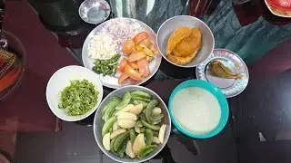 Our today's food for lunch 