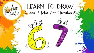 How to Draw 6 and 7 Monster Numbers