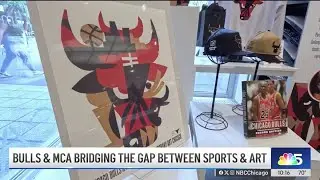 Chicago Bulls mix art and sports in collaboration with Museum of Contemporary Art
