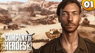 COMPANY OF HEROES 3 | 001 👑 Deutsches Afrikakorps Kampagne auf Extreme 👑 Let's Play 4K Gameplay