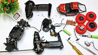 What is Inside Gooyo GY-45 RC Rock Crawler with Spray - RC Rock Crawler Teardown - Gyan Unboxer TV