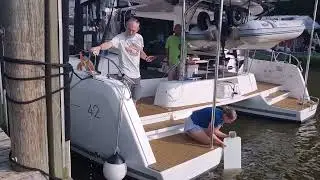 Boat naming ceremony