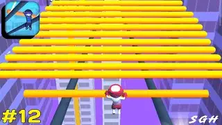 Roof Rails - Gameplay Walkthrough (Android, iOS) Part 12 | Level 116 - 125
