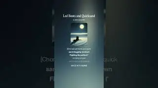 Led Boots and Quicksand
