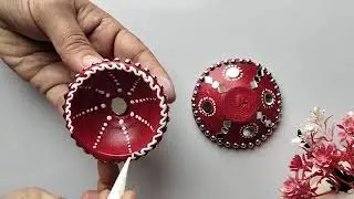 Diya Decoration ideas for Diwali | Old Diya Reuse Idea | Waste Diya Craft Ideas Home