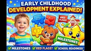Early Childhood Development Explained | Milestones, Red Flags & School Readiness