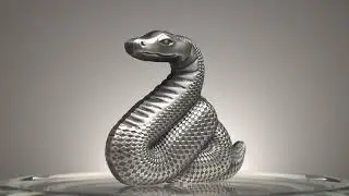 Nimble Silver Snake 2025 1000T 1oz Silver Antique Finish Coin | CIT | Downies Collectables