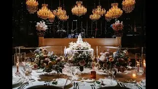 Country Music Hall of Fame wedding video by Dallas Wilson. Design by F&ecirc;te Nashville Luxury Weddings.