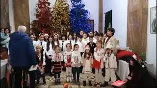 Colindători mari și mici de la Colegiul Naţional 