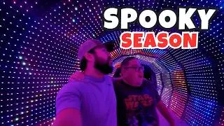 Epic Night Walk Through Pumpkin Nights | Austin TX