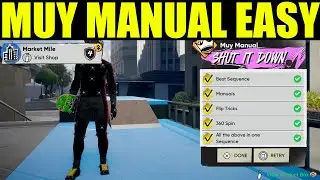 Skate 4 - muy manual goals | best sequence 750 | all the above in one sequence