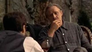 El Padrino I. Conversación entre Vito y Michael.