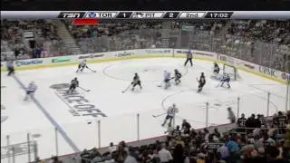Clarke MacArthur Goal - Leafs 2 vs Pens 2 - Oct 13th 2010 (HD)