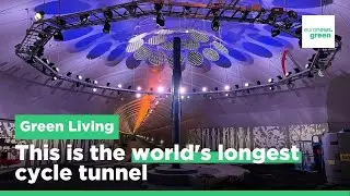 Car-free future: Europe&rsquo;s longest cycle tunnel aims to cut traffic in this Norwegian city