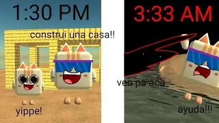 Sobrevivo 24 Horas en una Isla en la Nada del Oceano 🏝🕒 (en la madrugada pasa algo extra&ntilde;o 😱)