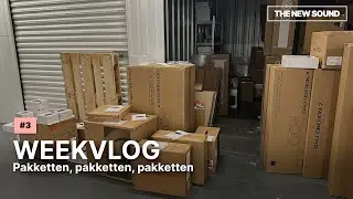 THE NEW SOUND WEEKVLOG #3 &ndash; Van bureau naar opslagbox, pakketten stapelen & dozen sjouwen