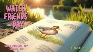 Water Friends Day - Celebrate World Wetlands Day! 🌿 Kids Song to Learn & Protect