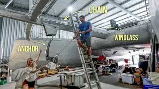Complete Anchoring Setup: Every Choice Explained  🛠️ Aluminum Catamaran Build Pt 53