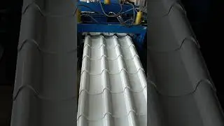 765 glazed tile color steel tile roll forming machine.#tilepress  #machine