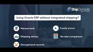 Still managing shipping outside Oracle ERP?
